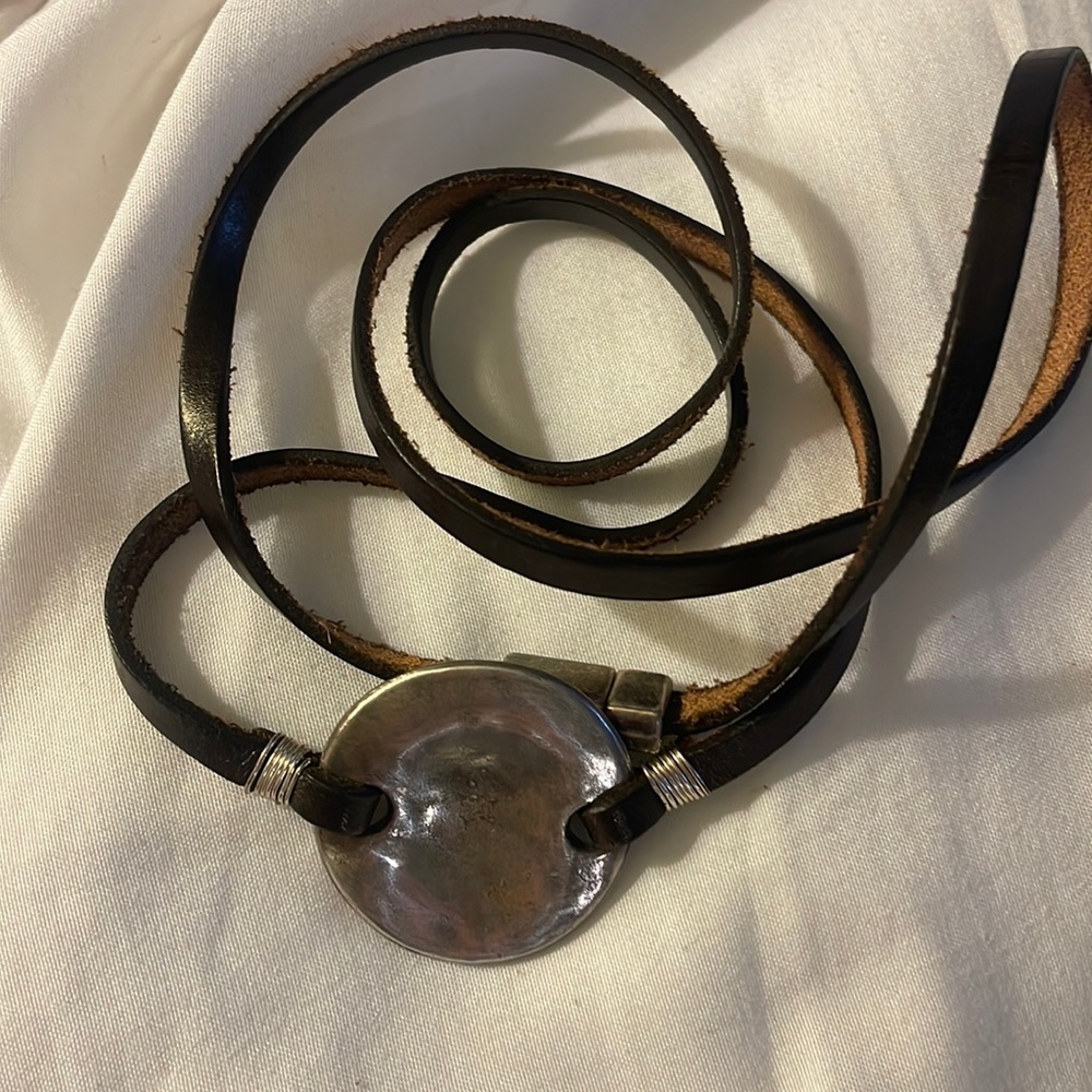 Leather Wrap Bracelet Artisan made